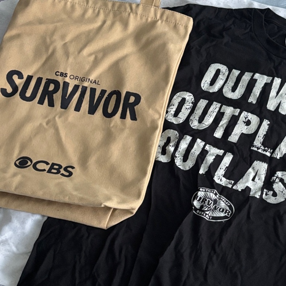 CBS Survivor T-Shirt and Tote Set